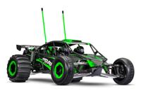 Traxxas Funco Pro Scale Replica Groen Brushless RC auto Elektro Sand Buggy Achterwielaandrijving RTR 2,4 GHz - thumbnail