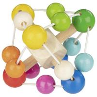 Goki houten grijpring regenboog - thumbnail