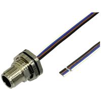 BKL Electronic 2703004 Sensor/actuator inbouwstekker M12 Aantal polen (sensoren): 4 0.5 m 1 stuk(s) - thumbnail
