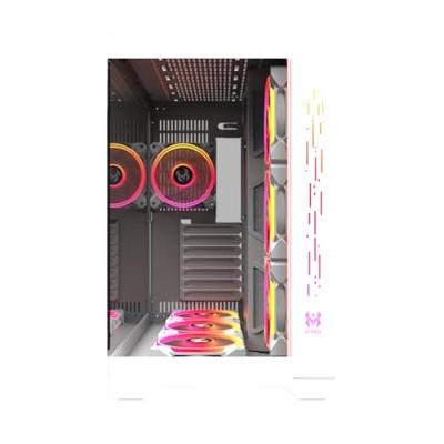 Mred - PC Gamer ATX - White RGB Crystal Sea