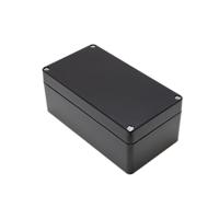 Hammond Electronics 1590ZGRP123BK Universele behuizing 220 x 120 x 90 Polyester Zwart 1 stuk(s) - thumbnail