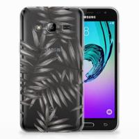 Samsung Galaxy J3 2016 TPU Case Leaves Grey - thumbnail