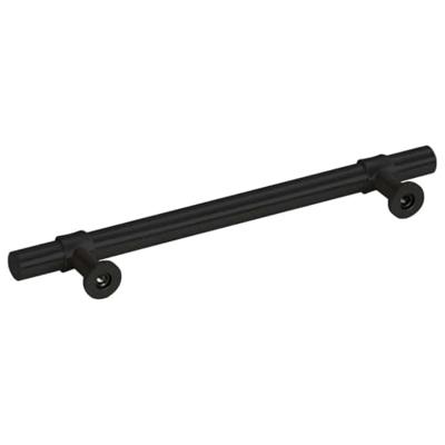 VidaXL Handvatten 10 st 128 mm roestvrij staal zwart