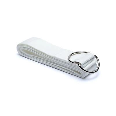Yoga Riem D-ring Wit Katoen - 183 x 4 cm Yoga Riem D-ring Wit Katoen - 183 x 4 cm