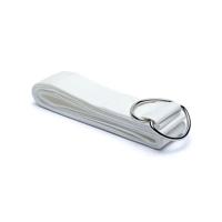 Yoga Riem D-ring Wit Katoen - 183 x 4 cm - thumbnail
