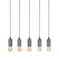 LABEL51 Hanglamp 'Fresco' 5-lamps, Beton - thumbnail