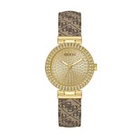 Guess Mod. IVY 32 Gouden Dames horloge - thumbnail