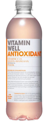 Vitamin Well Antioxidant Vitamine C + E Seleen + Mangaan Perzik