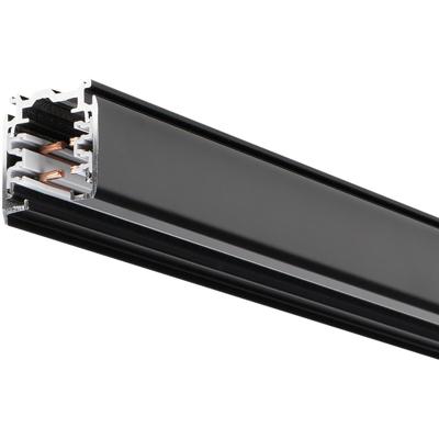 Spanningsrail - Pragmi VYRO - 3 Fase - 3 Meter - Opbouw Vierkant - Zwart - 230V-400V 16A