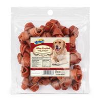 HILTON Knotted Lamb Bone 6 cm - hondenkluif - 500g - thumbnail