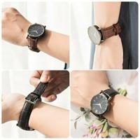 Crocodile leren bandje - Roze - Xiaomi Redmi Watch 5 Active / Redmi Watch 5 Lite - thumbnail