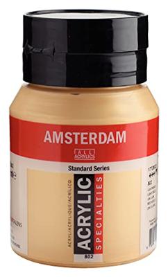 Royal Talens Amsterdam Acrylverf 500 ml - Lichtgoud 802