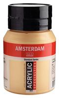 Royal Talens Amsterdam Acrylverf 500 ml - Lichtgoud 802 - thumbnail
