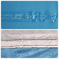 VidaXL Kampeerluifel waterdicht 420x440 cm blauw - thumbnail