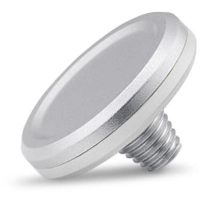 Leica 19672 Soft release button, aluminium, zilver geanodiseerde afwerking