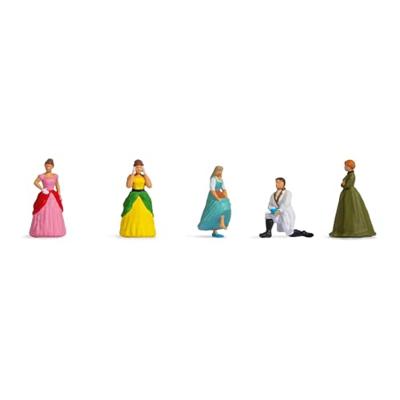 NOCH 15807 H0 Assepoester figuren Geverfd