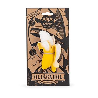 Bijtspeeltje Ana de banaan - OLI & CAROL geel