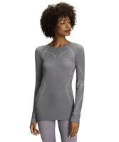 Falke Wool-Tech Longsleeve Thermoshirt Dames Grey-Heather XL - thumbnail