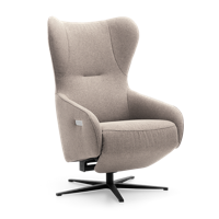 Sta-op Stoel A-101 Lichtbruin Stof - thumbnail