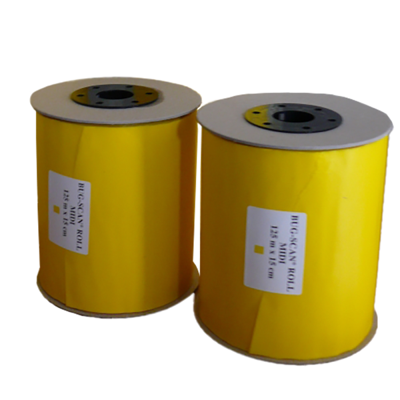 GELE LIJMBAND | Bug scan roll - 15 cm x 125 m