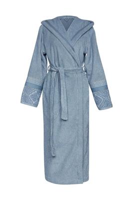 Pip Studio Pip Studio Soft Zellige Bathrobe Blue Grey XXL