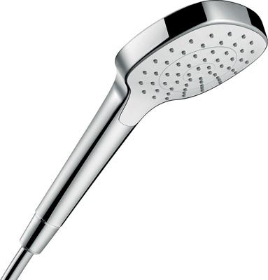 Hansgrohe Croma E handdouche 110 1jet EcoSmart, wit/chroom Hansgrohe Croma E handdouche 110 1jet EcoSmart, wit/chroom