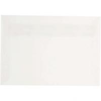 Creativ Company Enveloppen, afmeting envelop 11,4x16,2 cm, 120 gr, off-white, 50 stuk/ 1 doos - thumbnail