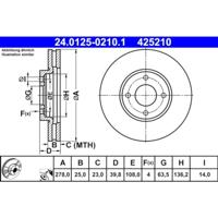 Remschijf 24012502101 - thumbnail
