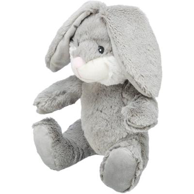 TRIXIE BE ECO HAAS EVAN PLUCHE GERECYCLED GRIJS 25 CM TRIXIE BE ECO HAAS EVAN PLUCHE GERECYCLED GRIJS 25 CM