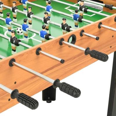 VidaXL Multispeeltafel 15-in-1 121x61x82 cm esdoornkleurig