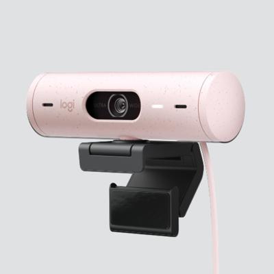 Logitech Brio 500 Full HD-webcam Klemhouder, Stereomicrofoon, Geïntegreerd afdekpaneel