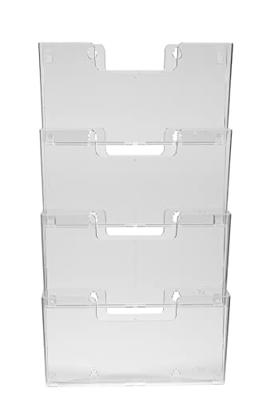 Europel wandfolderhouder, 4 x ft A4, landscape Europel wandfolderhouder, 4 x ft A4, landscape