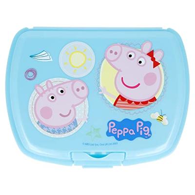 Peppa Pig lunchbox Blauw