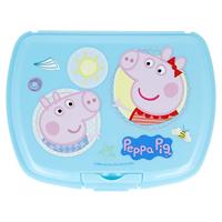 Peppa Pig lunchbox Blauw - thumbnail