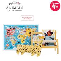 Banana Panda - puzzlove dieren over de hele wereld - 60st. - thumbnail