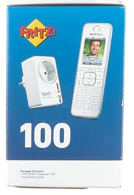 AVM FRITZ!DECT Repeater 100 WiFi repeater Wit