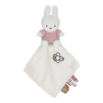 nijntje fluffy knuffeldoekje - roze