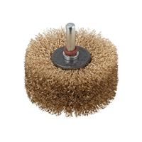 Wolfcraft Hout structuurborstel | Ronde schacht | Ø80 x 35mm | 1 stuk - 2265000 - thumbnail