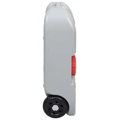 VidaXL Watertank op wielen 40 l grijs