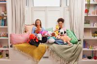 Hug-A-Lumps knuffel koe Holly - 60 cm - thumbnail