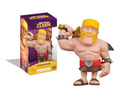 The World of Clash Minix Figure Clash of Clans Barbarian 12 cm