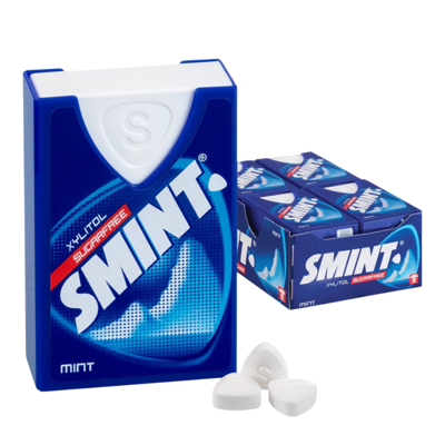 Smint mint blauw (12x 40 stuks)