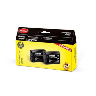 Hähnel HL-XW50 Twin Pack - Sony NP-FW50