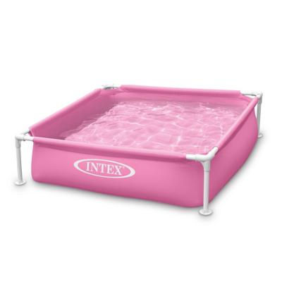Intex 57172NP Wet Set Collection Mini Frame Pool 122x122 cm Roze Intex 57172NP Wet Set Collection Mini Frame Pool 122x122 cm Roze
