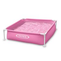 Intex 57172NP Wet Set Collection Mini Frame Pool 122x122 cm Roze - thumbnail