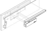Drangerset Ts3000V+glijarm ts3000+mont.pl. - thumbnail