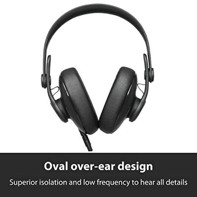 AKG K361 Over Ear koptelefoon Kabel Zwart Noise Cancelling Vouwbaar Studio