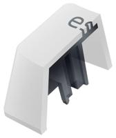 Razer Upgradeset voor PBT-Toetsdoppen en Spiraalkabel (120 Double-shot toetsen, USB-C naar USB-A Kabel, Spiraalkabel) Mercury Wit, US- & UK-Layout - thumbnail