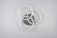 Trio PlafonnièreCircle 3-rings RVS - R62823107 - thumbnail