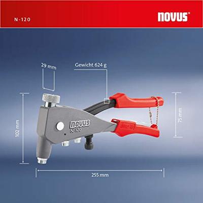 Novus Blindklink moertang N-120 - 032-0045 032-0045 - thumbnail